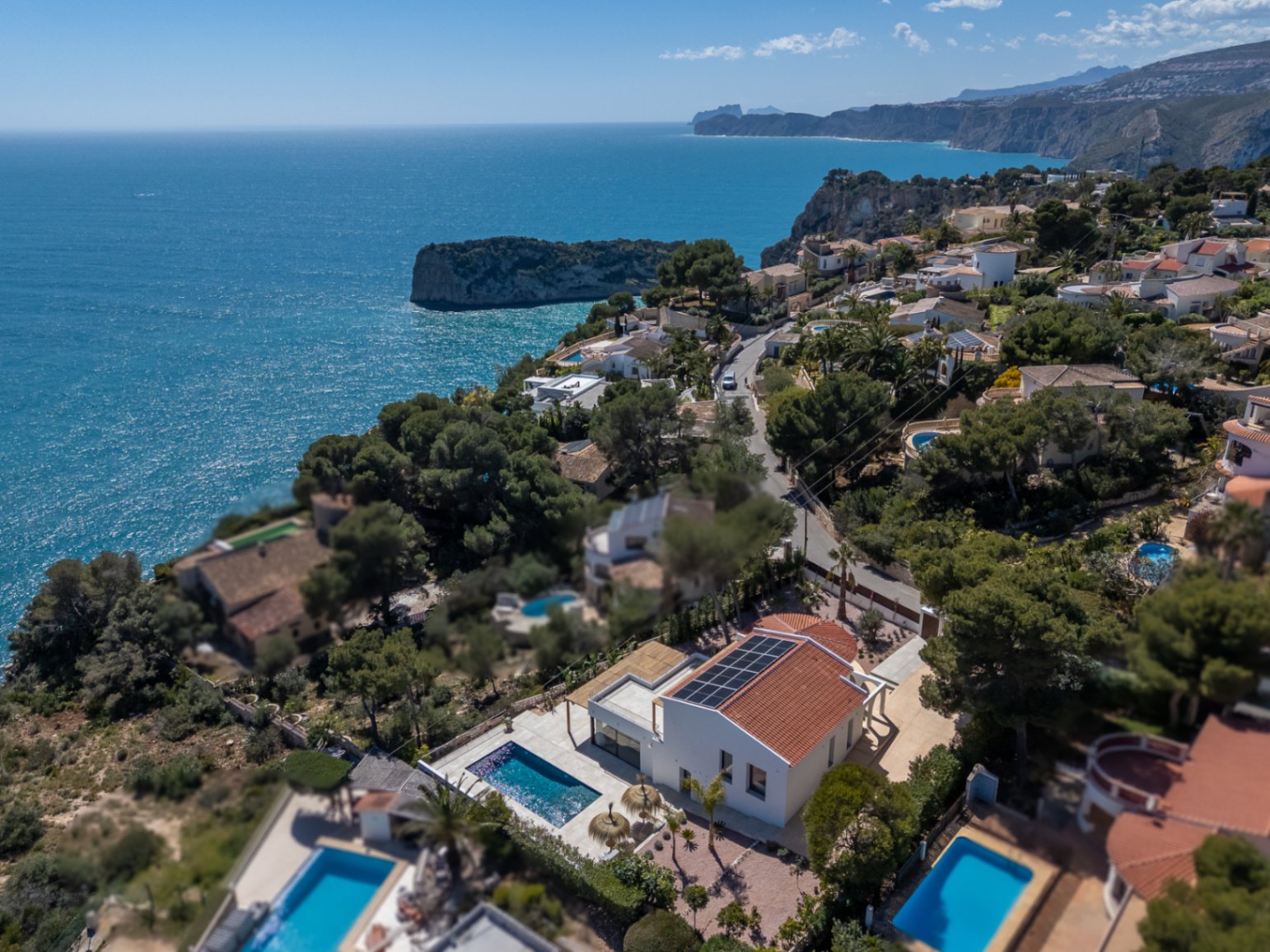 MG6742CR - Villa moderne à vendre avec vue sur la mer à Balcon al Mar, Javea/Xabia.