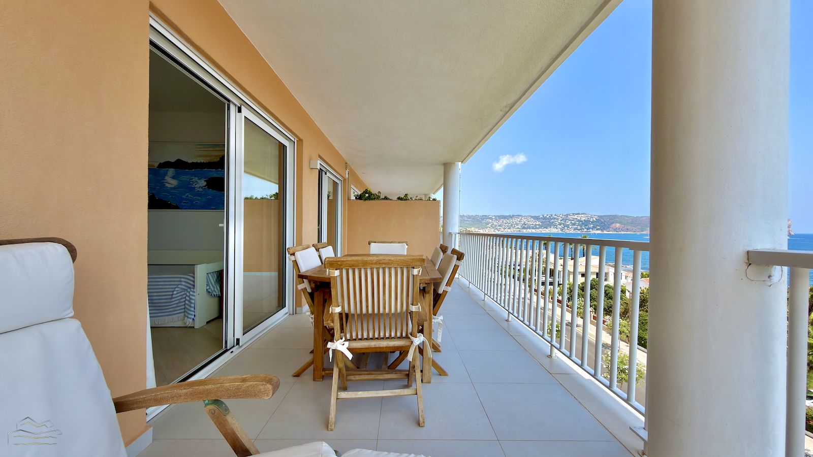 Apartamento de lujo con vista al mar, alquiler de invierno en Jávea