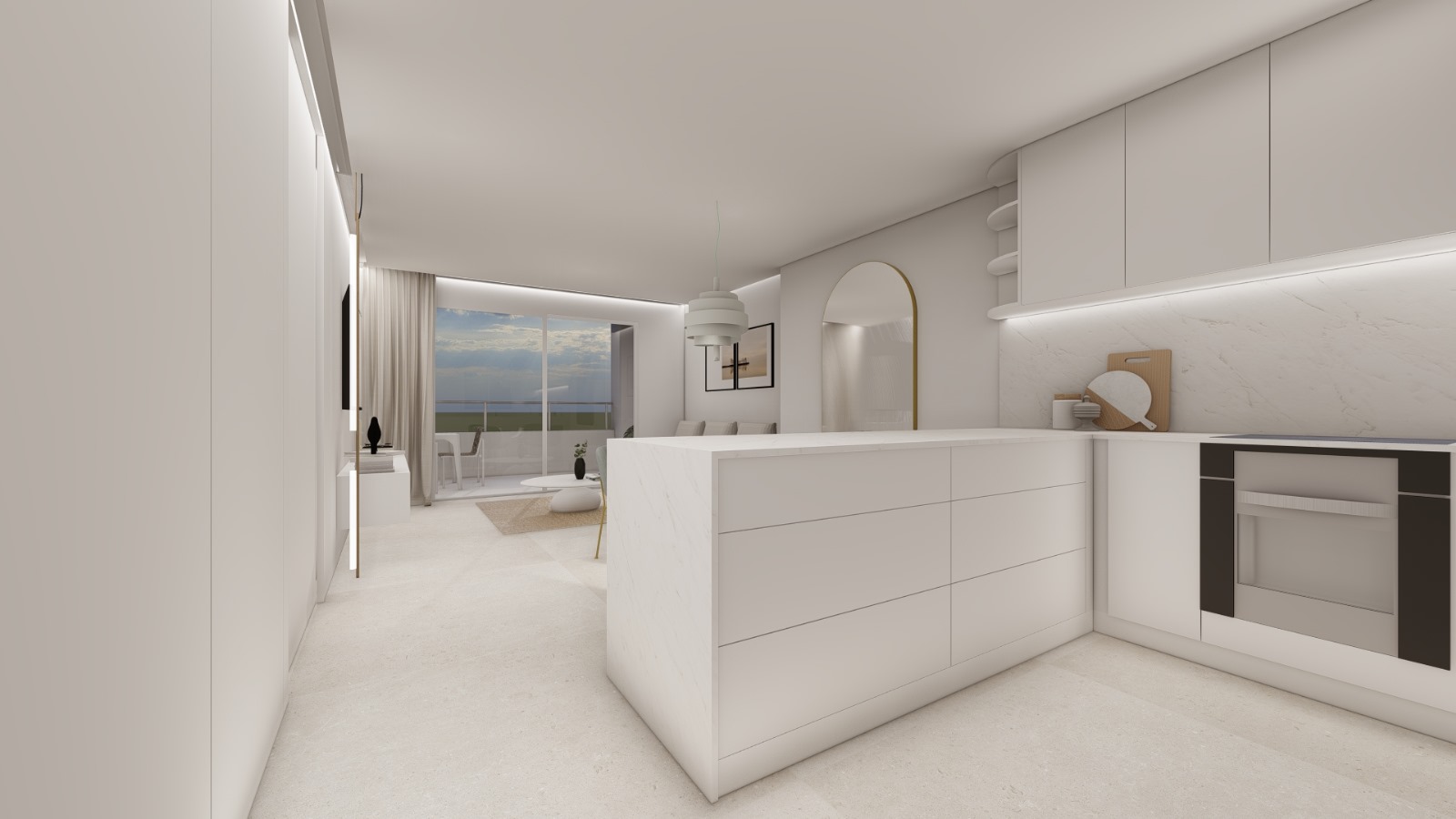 Apartamento a la venta con Vista al Mar en Cala Blanca - Javea