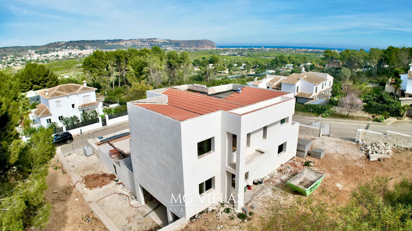 Moderne stijl,  nieuwbouw villa te koop in  Piver - Javea