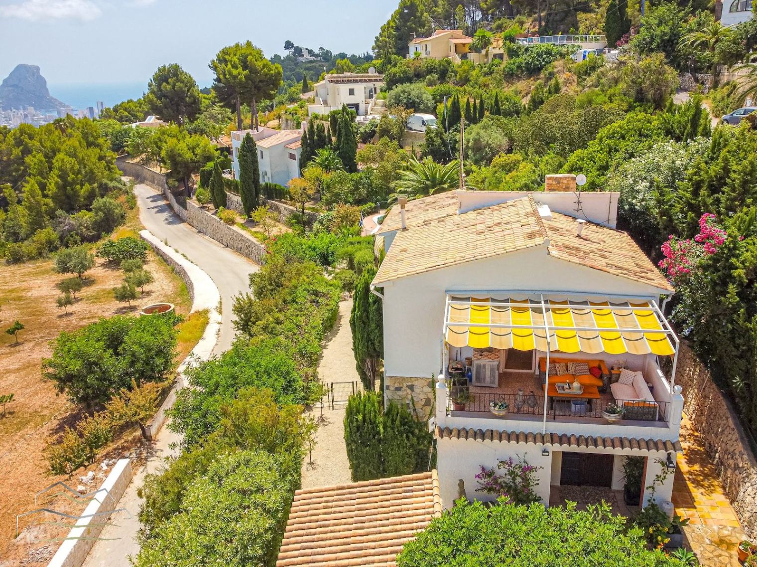 Villa à vendre à Benissa avec vue sur la mer