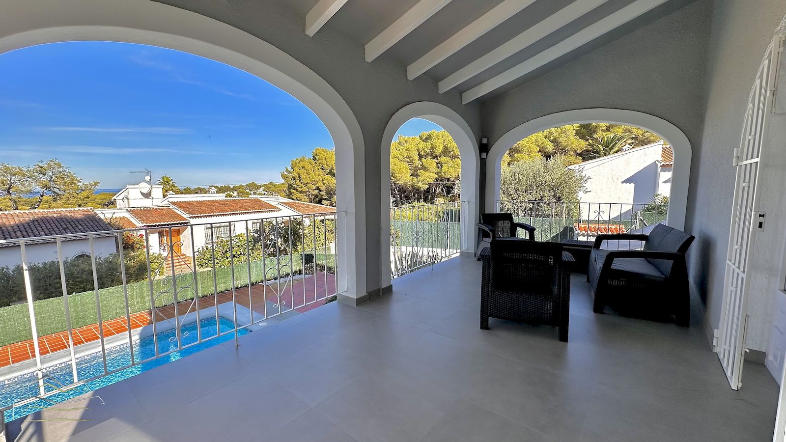 Villa rénovée avec vue sur la mer à vendre à Javea - Costa Blanca