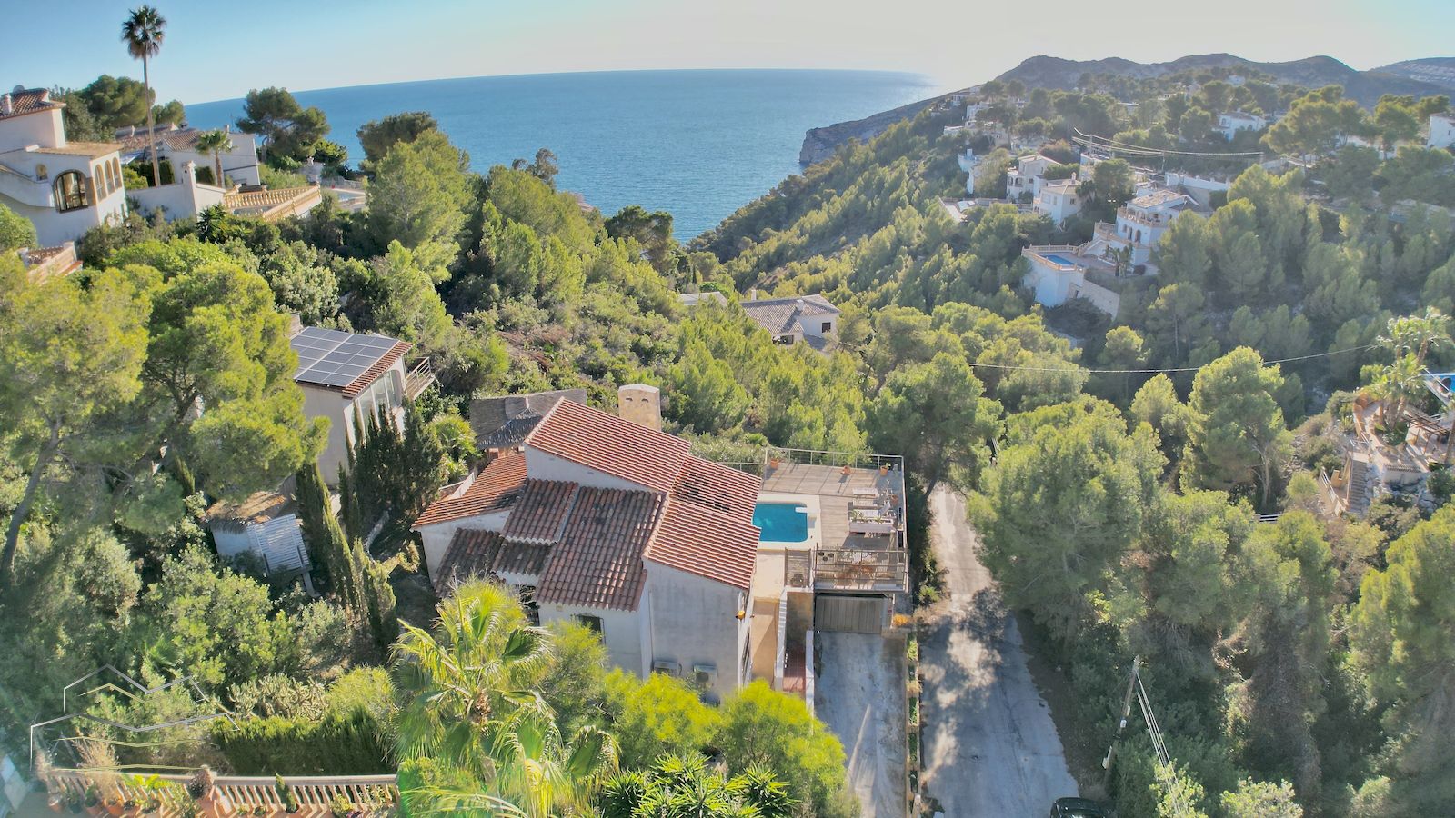 Villa à vendre avec vue sur la mer à La Granadella - Javea