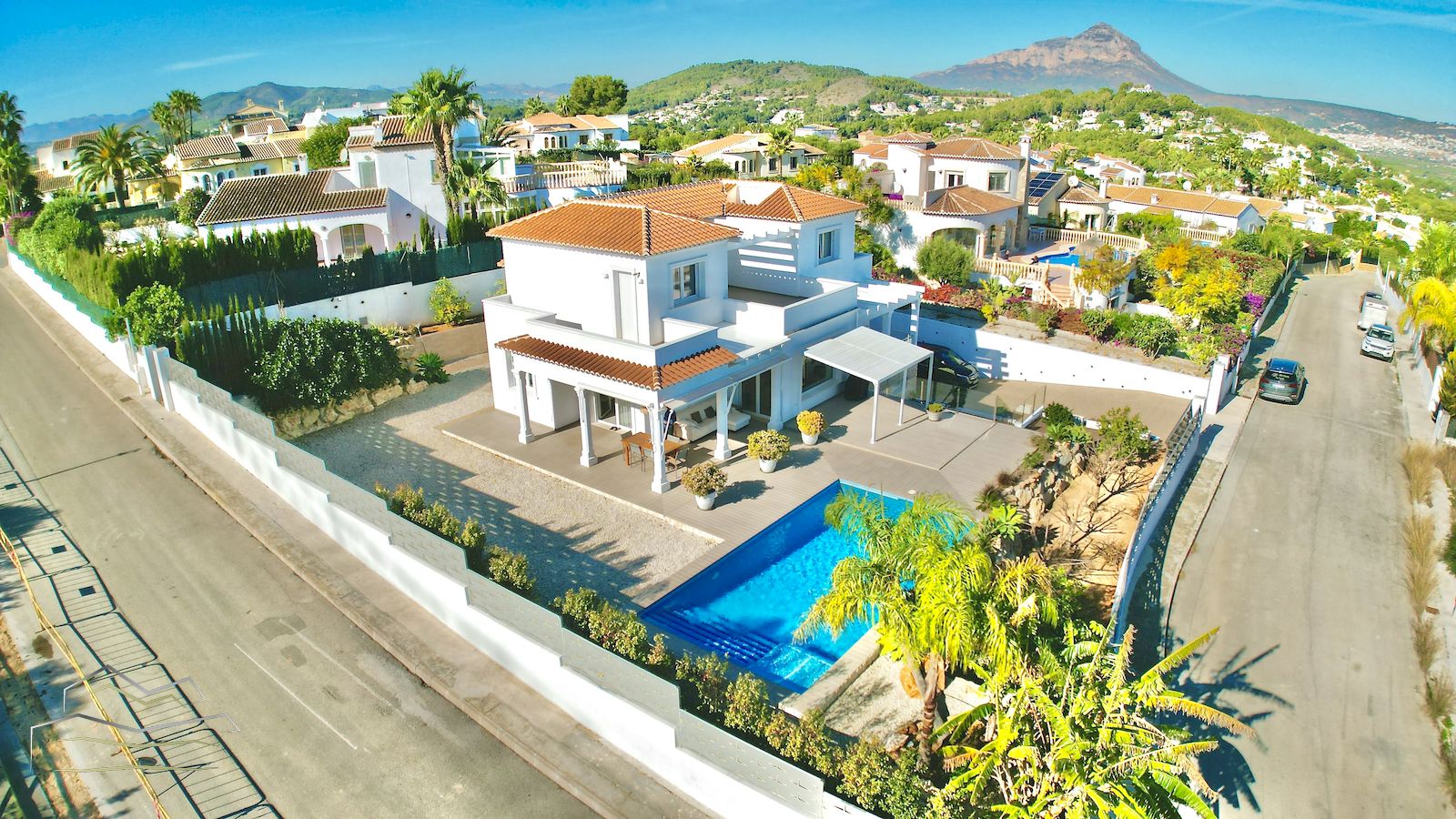 Villa zum Verkauf mit Meerblick in Pinosol - Javea