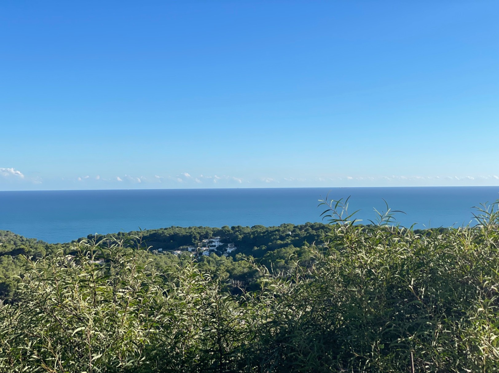 Terrain à vendre avec vue sur la mer à Benissa Costa