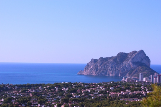 Perceel te koop met uitzicht op zee in Benissa Costa
