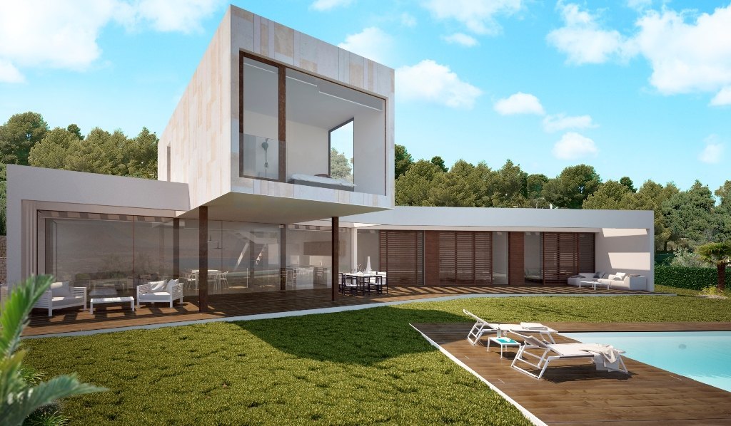 Modern Villa for Sale Project with Sea View - Javea