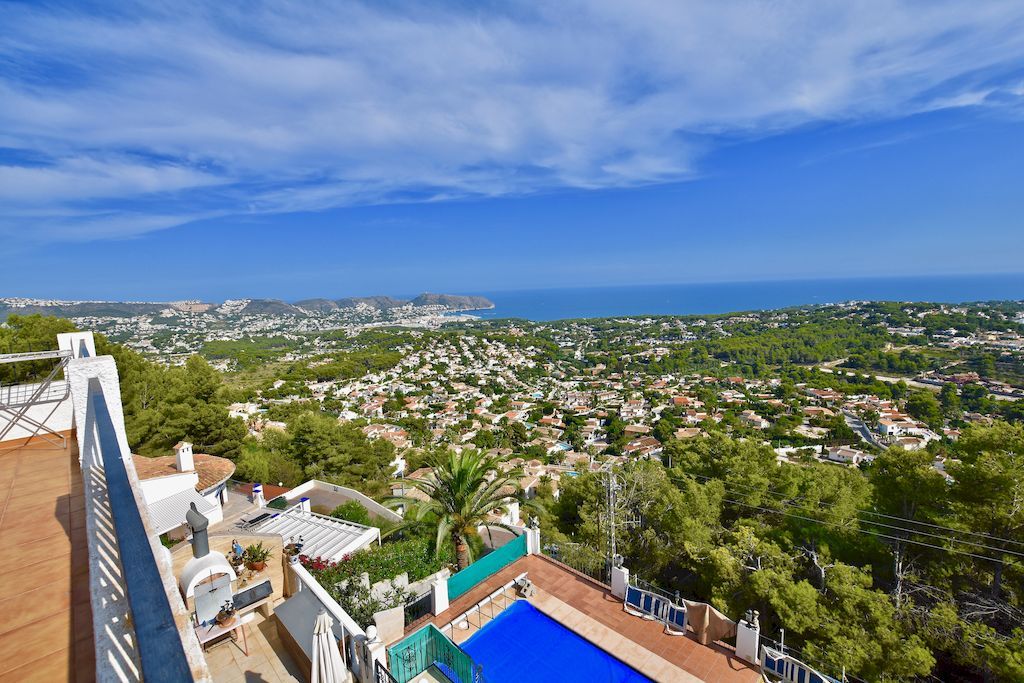 Villa for Sale in Moraira with Sea View - Costa Blanca