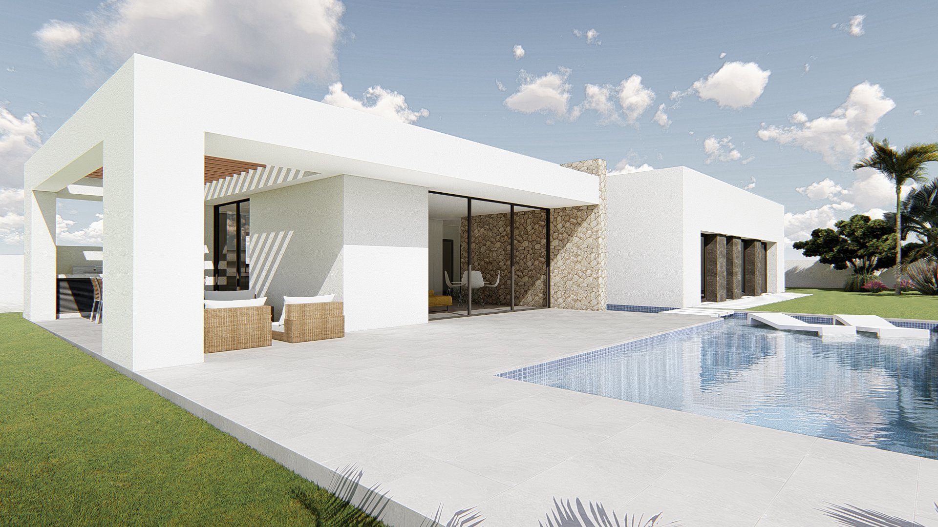 Villa de nueva construcción de diseño moderno a la venta en Javea - Costa Blanca