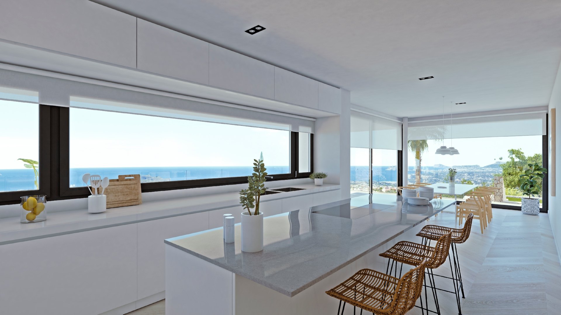 Villa de lujo moderno en venta en Residencial Jazmines Cumbre del Sol - Costa Blanca