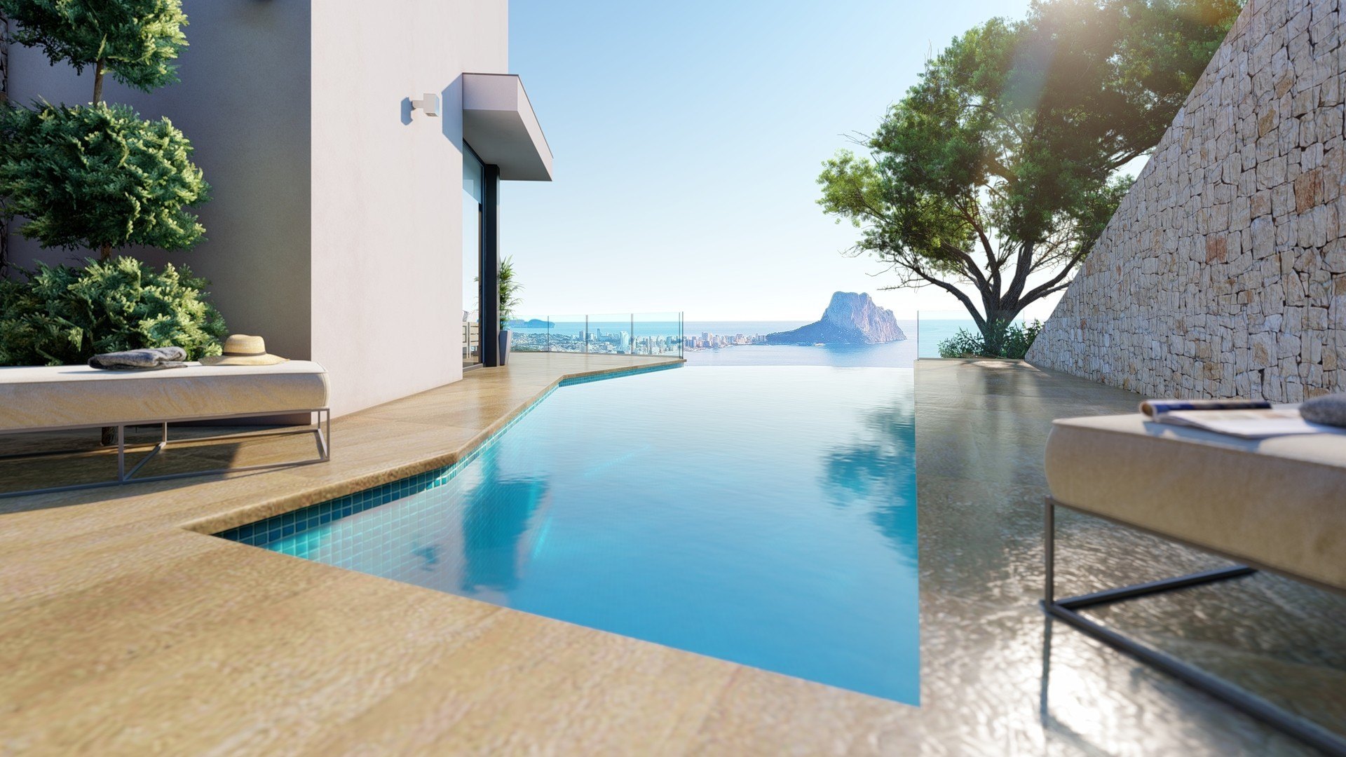 Villa de lujo con vistas panorámicas al mar en Maryvilla - Calpe - Costa Blanca