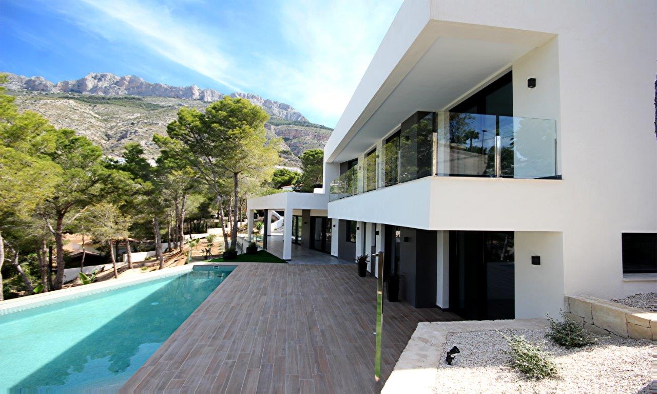 Villa Moderna de Obra Nueva a la Venta en Altea la Vella - Costa Blanca