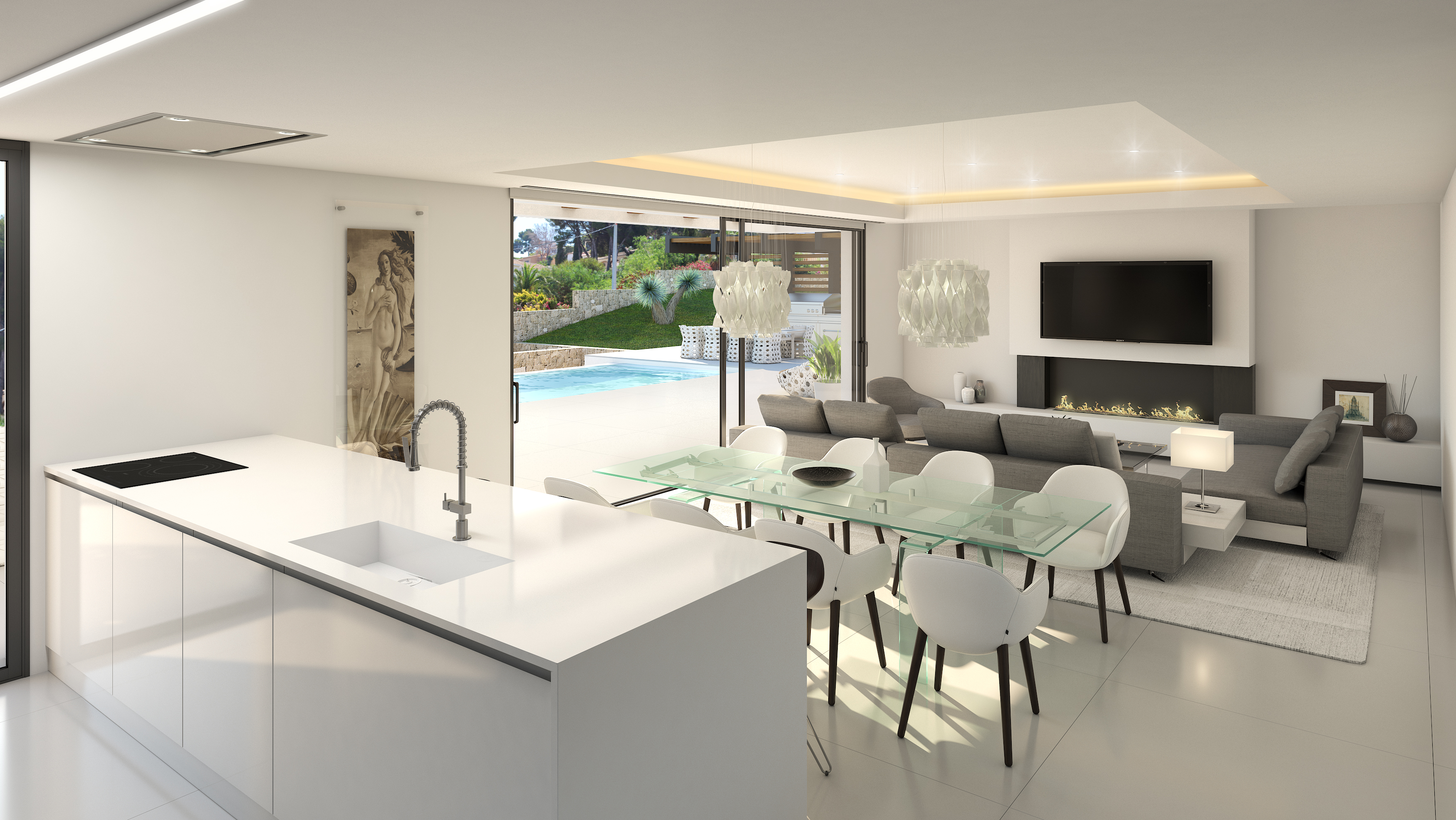 Villa Moderna a la Venta con Vista al Mar en Pinosol - Javea