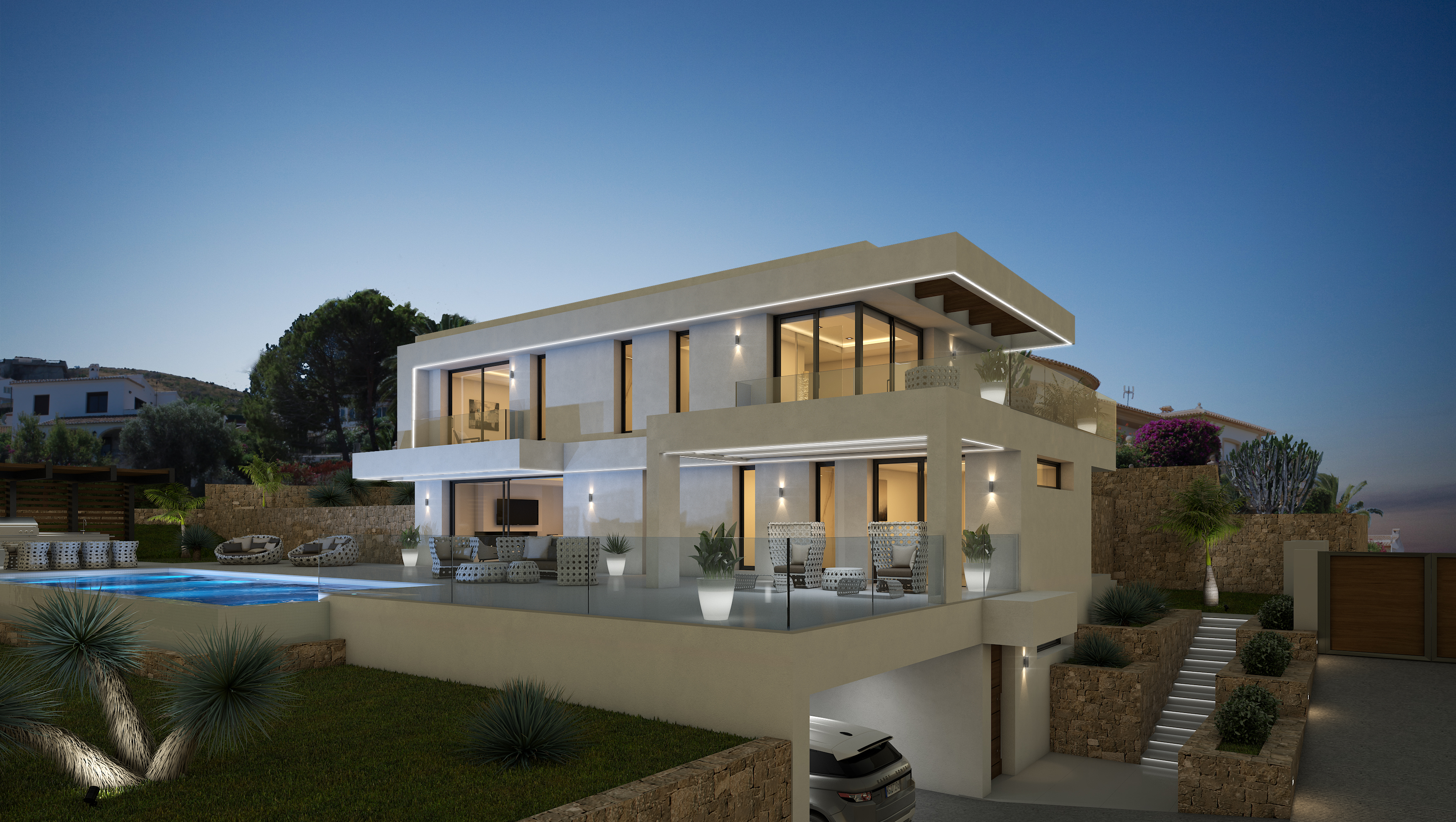 Villa Moderna a la Venta con Vista al Mar en Pinosol - Javea