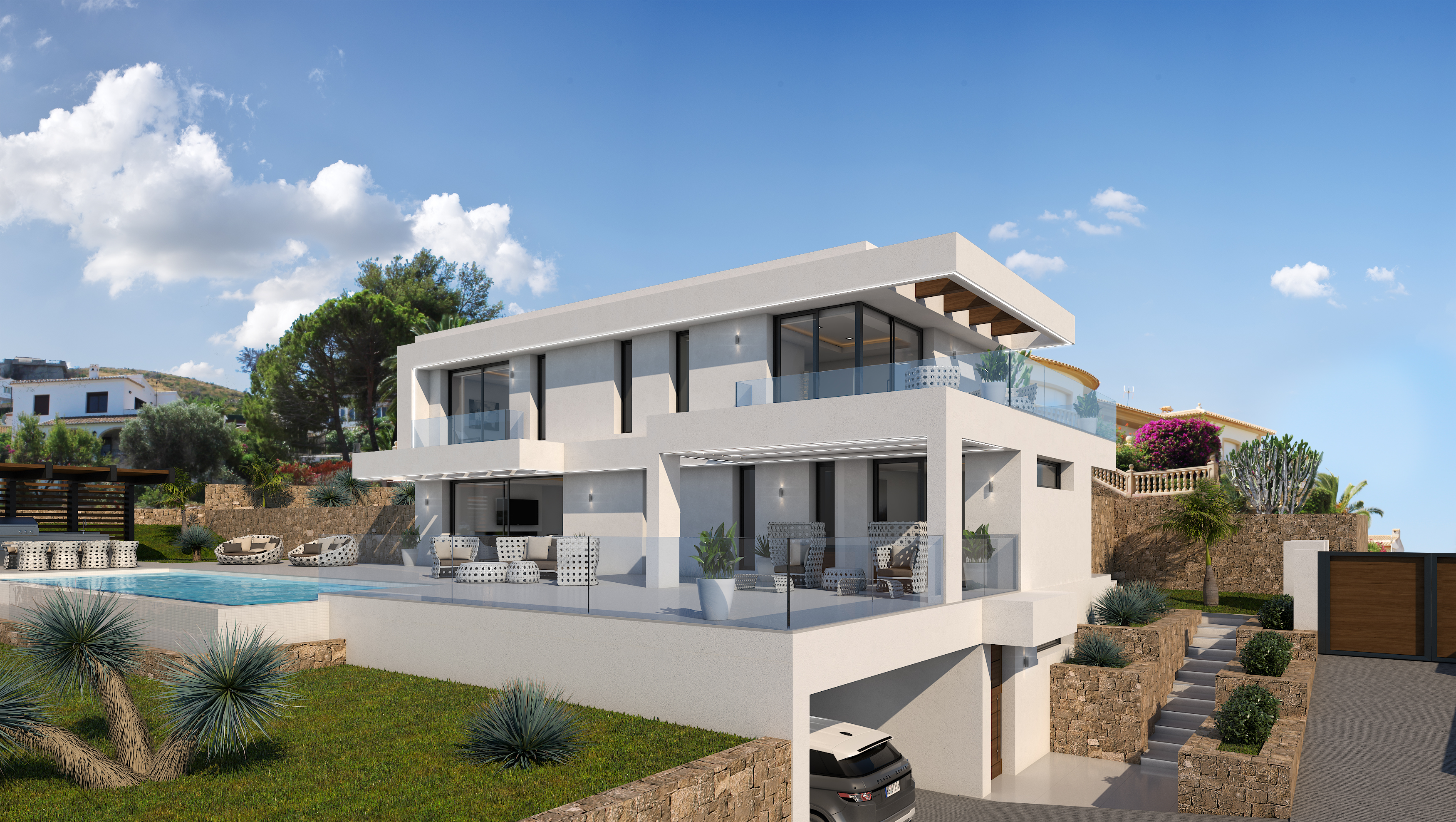 Villa Moderna a la Venta con Vista al Mar en Pinosol - Javea