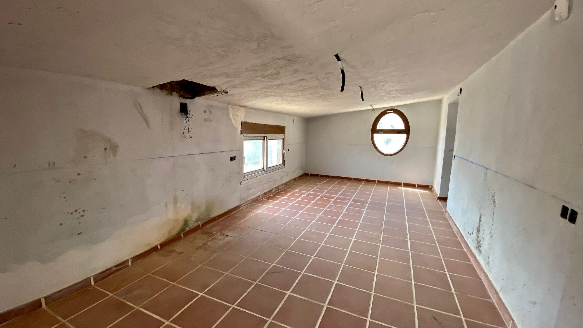 Ibizan style villa for sale in Javea - To finish building