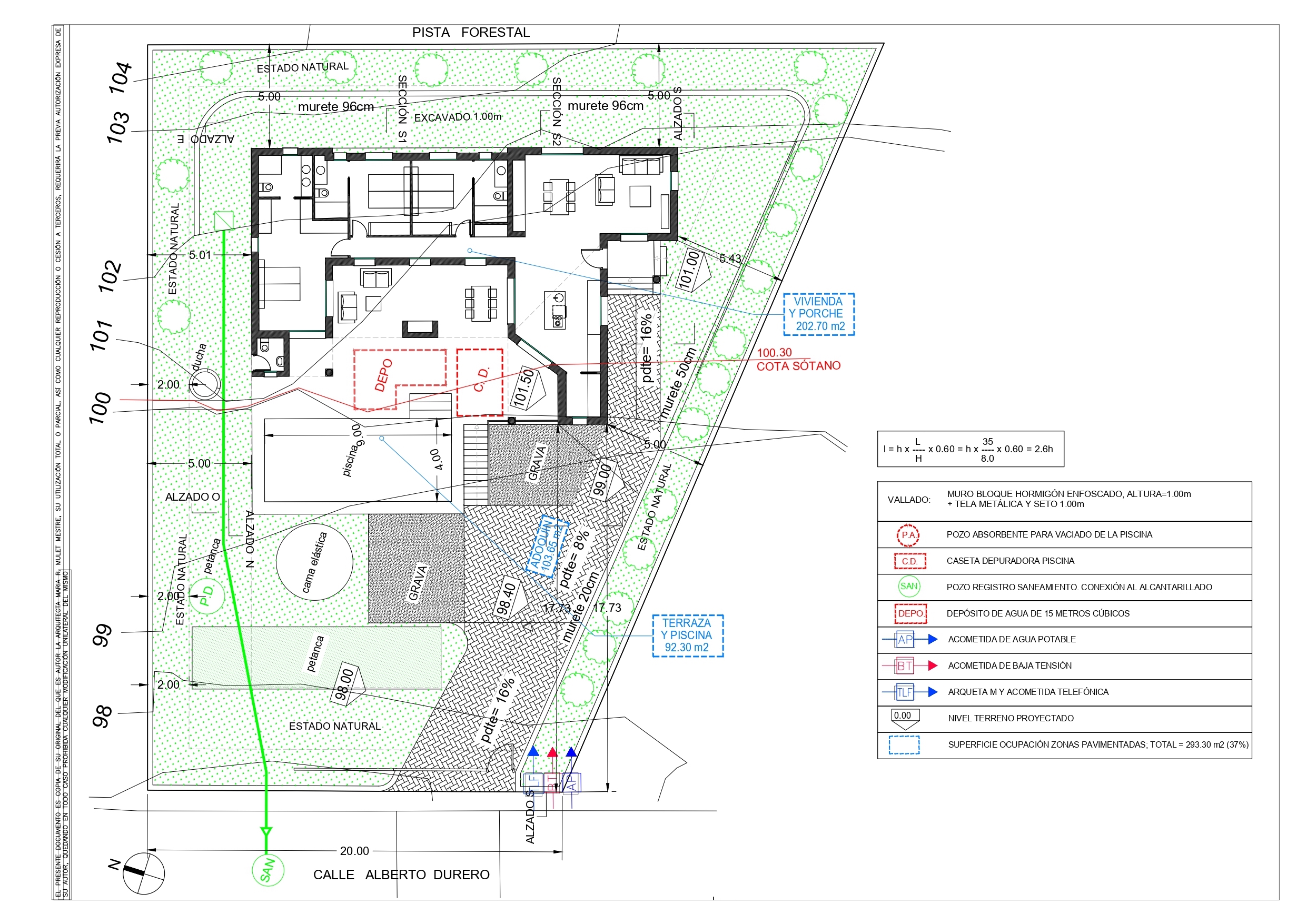 Deux terrains à vendre avec projet et permis de construire - Javea