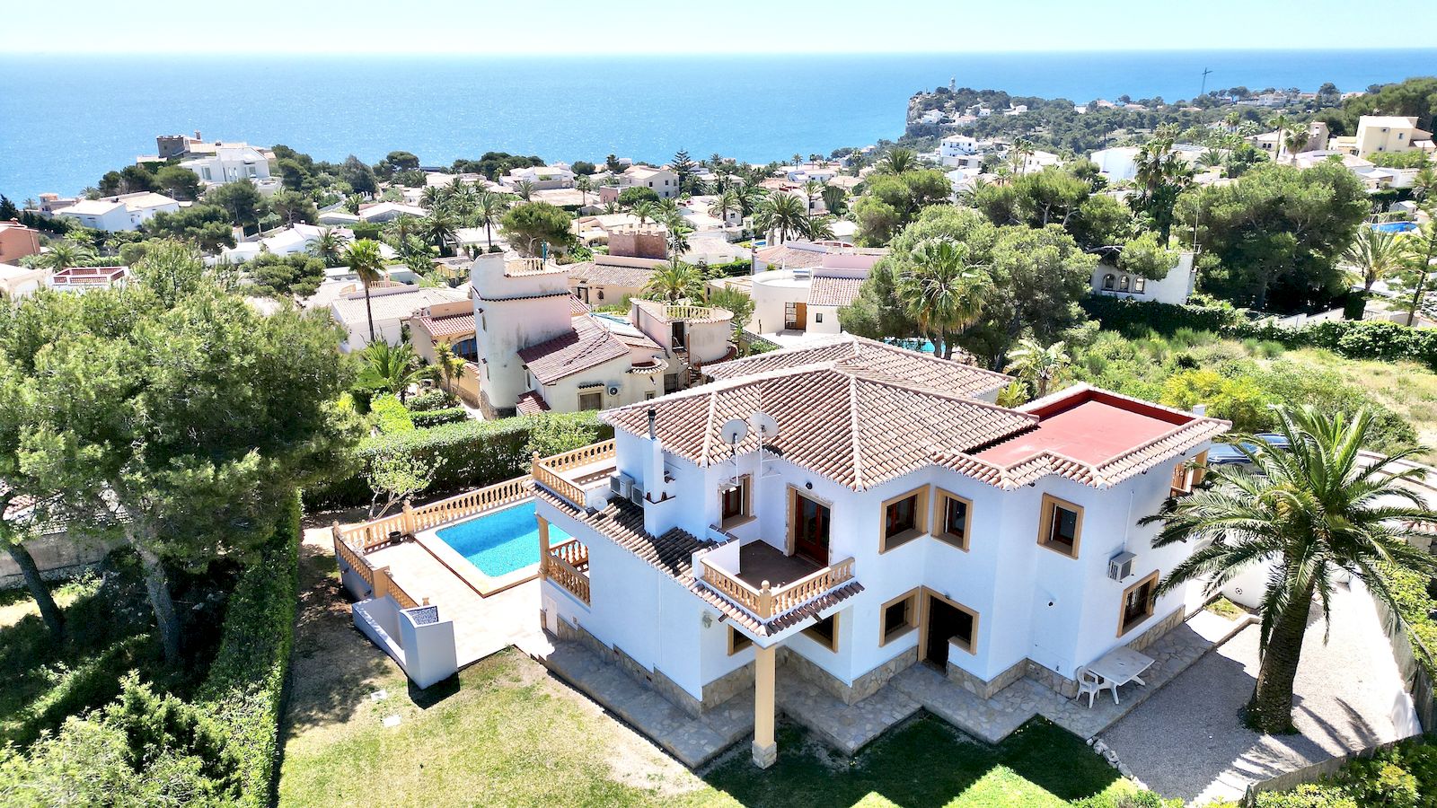 Villa à vendre avec vue sur la mer à Balcon al Mar - Javea